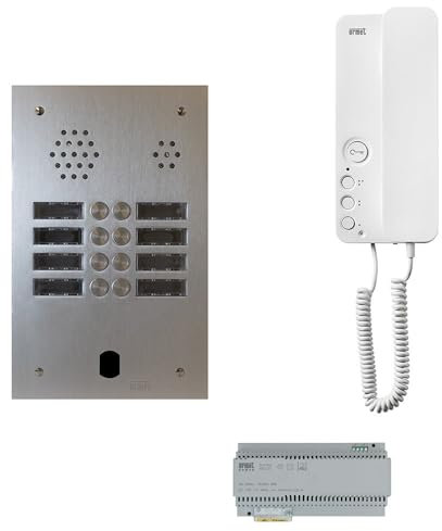 Kit Audio préprogrammé 8 boutons - KA83/208 - Urmet