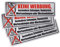Keine Werbung - Aufkleber - kostenlose Zeitungen Handzettel 4X Chrome-Optik - für Briefkasten - Zeitungsrolle - Letterbox