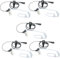 TechSide Microfono Auricolare Pneumatico Trasparente Compatibile con Kenwood 2 pin | Radio ricetrasmittenti TI-F8+ Midland G10 G11V CT890 BaoFeng UV-82 UV5RA Vigilanza Sicurezza SoftAir (5pz)