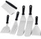 LXGKREL Spatule pour barbecue - Spatule pour barbecue - Spatule pour barbecue - Spatule pour plancha Teppanyaki