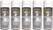 5 x 400ML White Primer Spray Paint Metal Plastic Wood Paint MATT Finish Quick Drying Primer All Purpose Primer for Interior and Exterior