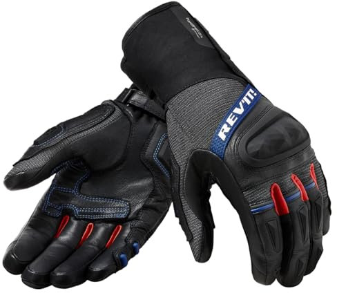 Revit Sand 4 H2O Motorradhandschuhe, schwarz/rot, XL