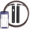 Livoo - Corde à sauter connectée DOS189 - compatibilité Apple Store & Google Store, 265cm, USB