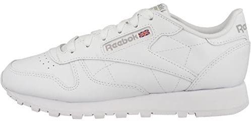 Reebok Femme Classic Leather Baskets, FTWR White/FTWR White/Pure Grey 3, 42 EU