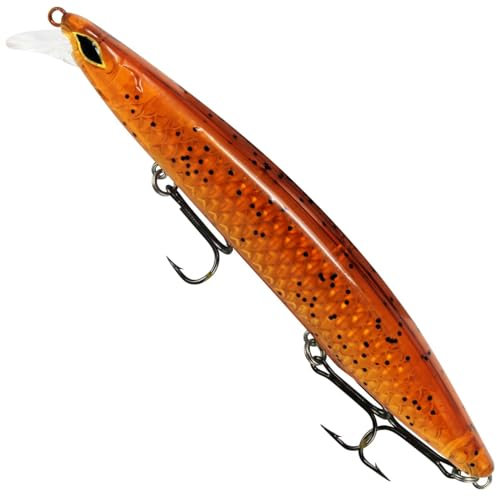 FTM Seika Nightveit Wobbler 140mm 14cm 27g Motor Oil 8900198 Zanderwobbler Wobbler Lauftiefe 0,5-1m