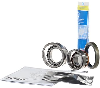 SKF Radlagersatz mit Wellendichtring VKBA 9048 CL Position Vorderachse Höhe 88mm Länge 158mm Breite 158mm - OE Qualität | Kompatibel mit: ALFA ROMEO ALFETTA, ALFETTA GT, TOYOTA CARINA I, CELICA Coupe, STARLET, STARLET Kombi