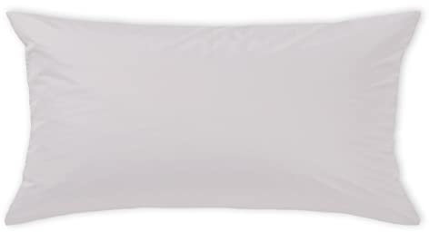 Curt Bauer Uni-Mako-Satin Kissenbezug einzeln Dessin 0000 Farbe silbergrau-3535 Größe 70x90cm