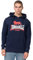 Lonsdale Herren Kapuzensweatshirt Normale Passform THURNING Navy/Red/White L