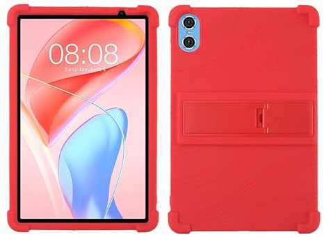MOOPW Etui pour Teclast P26T - Silicone Support Rubber Shell Online Classroom Entertainment Soft Cover Soft Case pour Teclast P26T / TA10 Tablet 10.1 Pulgada