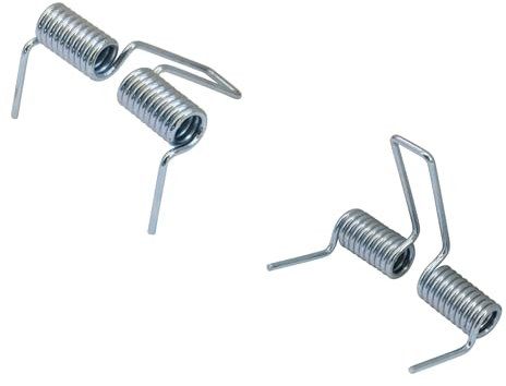 SECURA 2x Feder für Fangkorb kompatibel mit Scheppach MP139-42 Rasenmäher