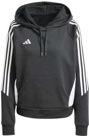 adidas Damen Tiro24 Sweat Sweatshirt, Black/White, L