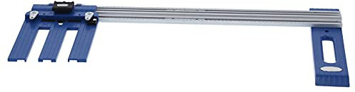 Aluminum Alloy -Cut Circular Saw Guide Board with Adjustable Position Ruler, Simple to Install and Durable, Perfect for Woodworking Cutting, Material: Aluminum Alloy