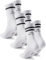 Occulto Damen & Herren Statement Tennis Socken 3er Pack (Modell: Leo) Ciao 43-46