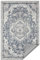 SONGMICS HOME Vintage Teppich, 61 x 92 cm, Wohnzimmerteppich, Schlafzimmerteppich, Waschbarerteppich, Rutschfester Teppich, für Küche, Flur, Esszimmer, Taubengrau TAR034G01