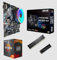 Kit Upgrade évolution PC - Gestion LED RGB Aura - Ventirad RGB - Carte mère AM4 + Processeur AMD Ryzen + DDR4 (AMD Ryzen 7, 8 Gigas DDR4, SSD 2000 Gigas)