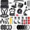 Navitech 60-in1 Action Kamera Zubehör Set Mit Eva Fall - Kompatibel mit dem Apexcam Pro Action Cam 4K 20MP Action Camera