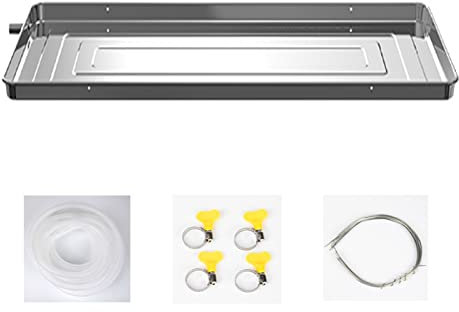 Kit caldaia a condensazione universale AC caldaia di scarico in acciaio inox con tubo di scarico per sistema di pompe di calore condizionamento split aria condizionata 4 m tubo 3 P colore