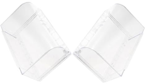 Veemoon 2 Stück Steckdose wasserdichte Box Steckdosenabdeckung Aus Kunststoff Steckdosenschutz Für Den Außenbereich Wandverkleidung Steckerschutzabdeckung Plastik Transparent