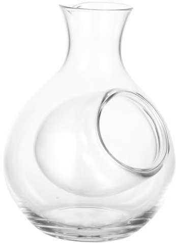 Happyyami Jarra De Vino Helado Estilo Japonés Decantador De Cristal Delicado Dispensador De Vidrio Para Servir Vino y Hielo Fiestas