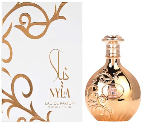 Nyla Vani-Elle Eau de Parfum 80ml, Luxury Arabian Fragrance for Women and Men, Gift for Birthday, Anniversary (Vanille)