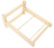 GARIOUANS Puppenhaus Wäscheständer realistisch Möbel Zubehör Kleidung Outfit kleiderständer Miniaturbügel Puppenregal Puppenschrank Mini Doll Hanger Puppenhaus-Kommodeständer Holz Khaki