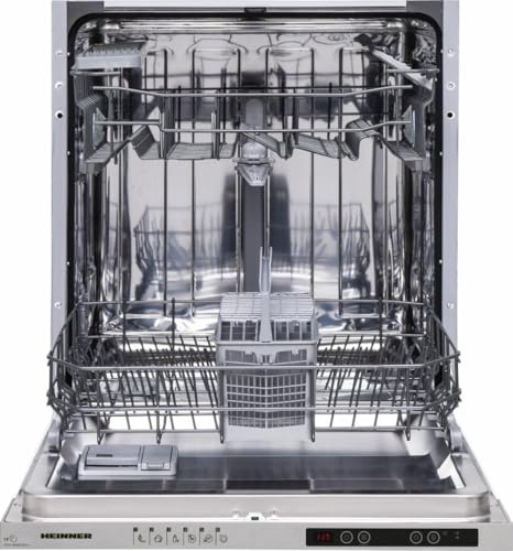 HEINNER HDW‑BI6613IE++ Einbau‑Geschirrspüler, 13 Maßgedecke, 6 Programme, Aquastop Schutz, Energieklasse E, 60 cm Breite – inklusive 5‑Jahres‑Garantie