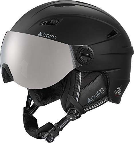 Cairn Electron Visor Ski & Snowboard Helmet Black 59-60cm
