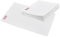 Carenesse Asciugamano per Ospiti, Facial compresses corto, confezione da 6, qualità professionale, 30 x 50 cm, 100% cotone, bianco, asciugamano per compresse