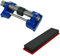 Dapetz ® Sharpening Kit for Wood Chisels and Metal Blades Aluminium Oxide Double Sided Fine & Coarse Stone Set Chisels Plane Iron Carpenter 200mm/8 x 50mm/2 x 25mm/1.