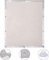 EUGAD Dachfenster Rollo 100% Verdunkelung Sonnenschutz Verdunklungsrollo ohne Bohren mit Saugnäpfen, Verdunklungsfolie für Fenster UV- und Hitzeschutz, Beige 48x93cm