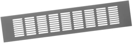80x400mm Griglia di Ventilazione in Alluminio - Griglia di Aerazione Dorata - Griglia per Mobili