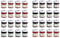 Rigoni Di Asiago - Confitures Assorties En 8 Saveurs, 32 Bocaux Verre À Portion Individuelle De 25 Grammes Chacun. Produit Typique Italien , G (Lot 1)