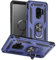 Yiakeng Hülle für Samsung Galaxy S9, Samsung S9 Hülle, Stoßfest Schutzhülle Mit Ring Standfunktion Case Cover für Samsung Galaxy S9 (Blau)
