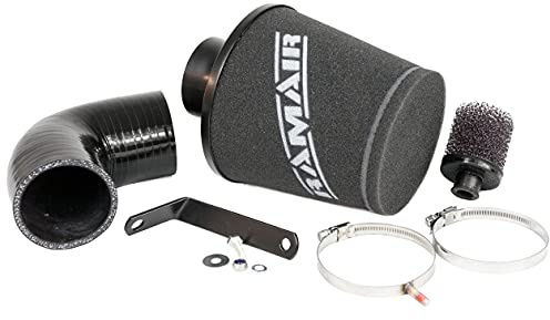 Ramair Performance - Kit filtro aria aspirazione induzione per Honda Jazz mk2 1.4, colore: Nero