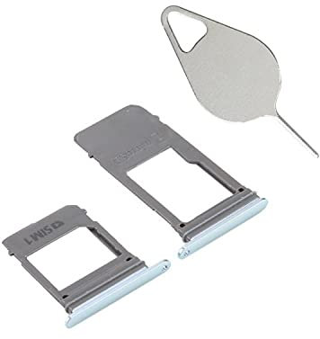 OnlyTech SIM-Kartenhalter und Micro-SD-Speicherkarte, kompatibel mit Samsung Galaxy A5 2016 SM-A520, Blau + Werkzeug zum Entfernen