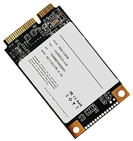 ezqnirk 1 unids MSATA SSD 128GB 256 GB 512GB 1TB 3x5cm Mini SATA 3 Duro de Estado sólido Duro Disco Duro Disco Duro Adecuado para portátil y Cuaderno,128GB