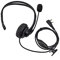 UAYESOK Zwei-Wege-Radio Overhead Ohrhörer Headset 2-polig mit Boom-Mikrofon, kompatibel mit Kenwood TK-2107 TK-3501 Baofeng UV-5R 888S Retevis RT24 RT27 H777 eSynic Wouxun Protalk Walkie Talkie