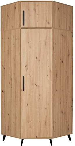 Marmex Kleiderschrank Holz Kommode Regal Sideboard Hochschrank 92x240 cm Arti 2 Eckschrank