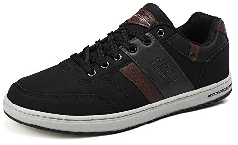 ARRIGO BELLO Freizeitschuhe Herren Sneaker Classic Walkingschuhe | PU Leder Atmungsaktive Herrenschuhe Athletic Formal Sportschuhe Größe 41-46