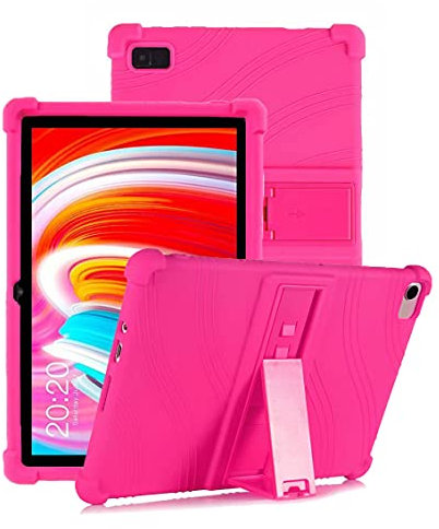 YGoal Funda para Teclast M40 Plus - Cubierta Protectora a Prueba de choques Suaves para niños de Peso liviano Silicona Case Cover para Teclast M40 Plus Tablet, Rosa