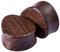 KnSam 2er Ohr Plug Flesh Tunnel Holz, Dunkel Braun Ohren Tunnel Herren 12mm Dreiecke Ohrringe Stecker Rock für Unisex