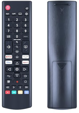 GOUYESHO AKB76040301 - Telecomando di ricambio per LG Full HD TV 32LQ63006LA 32LQ630B6LA LQ63006 LQ63 32LQ631C0ZA 27TQ625S 28LQ515S 43UQ75006LF 43UQ7 5003LE 28TO515S-WZ 28TQ525S 28LQ525S