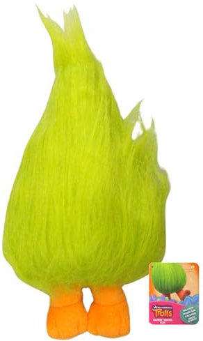Hasbro DreamWorks Trolls Plüschtier, 26 cm, Fuzzbert