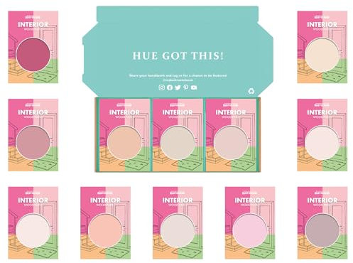 Rust-Oleum Interior Wood Paint in Satin finish - Sweet Pinks Tester Box