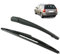 Brazo limpiaparabrisas trasero compatible para Peugeot 307 SW (2001-2007) con escobilla trasera (parabrisas trasero)