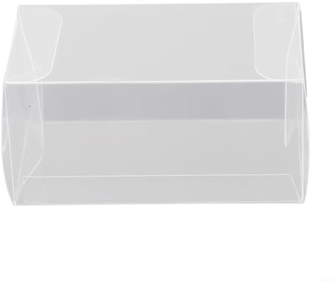 20/25/50 Stück Spielzeug-Auto-Vitrinen, PVC, transparente Box, Fahrzeugmodell, Autoständer, Organizer-Box für Autos im Maßstab 1:64, transparente Vitrine, 41 x 43 x 82 mm (20 Stück)
