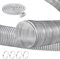 VEVOR Tuyau Flexible d'Aspiration de Collecte de Poussière, 10 cm x 15 m, PVC Épais, Transparent, avec Bobine de Fil, 4 Colliers de Serrage, Dépoussiérage pour Scie à Table, Raboteuse, Dégauchisseuse