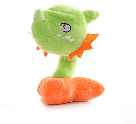 iFii Plants vs Zombies Cattail Plush 2 PVZ Plushies 16cm, Peashooter/Snapdragon/Sunflower/Winter Melon Stuffed Soft Doll Toy for Kids (Snapdragon)