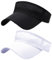 HTTDSLF 2Pcs Visor Cap, Schnelltrocknende Sonnenblende-Mütze, Unisex Reise Sonnenhut Sommerhut, Mode Schirmmütze Herren und Damen, für Tennis, Radfahren