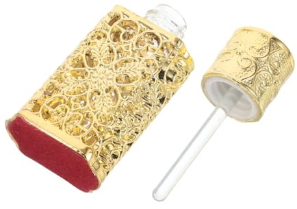 Beaupretty Parfümflasche mit Dubai-inspirierten Mustern Diy-flakon für Persönliche Düfte Kompaktes Design für Handtasche oder Hosentasche für Reisen und Partys